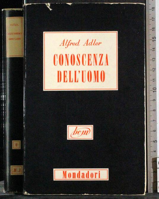 Conoscenza dell'uomo - Alfred Adler - copertina