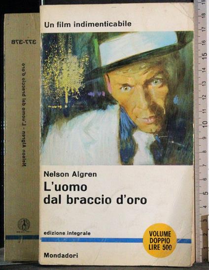 L' uomo dal braccio d'oro - Nelson Algren - copertina