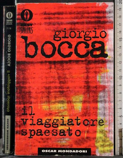 Il viaggiatore spaesato - Giorgio Bocca - copertina