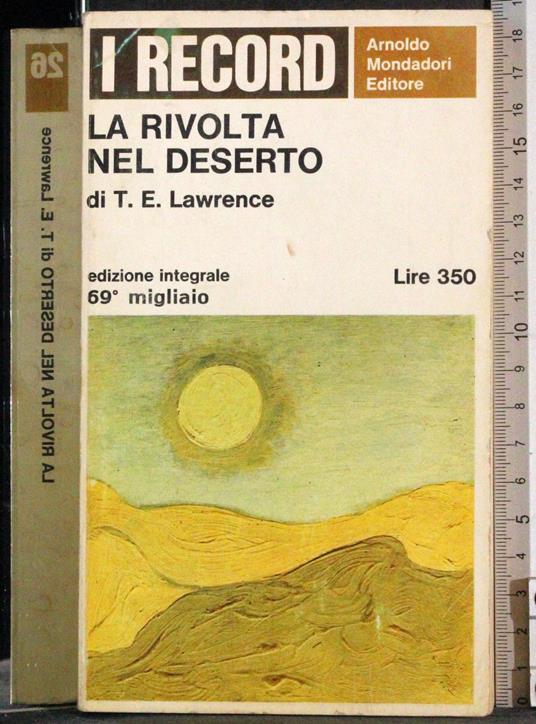 rivolta nel deserto - David Herbert Lawrence - copertina
