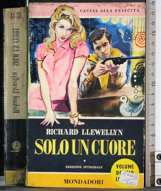 Solo un cuore - Richard Llewellyn - copertina