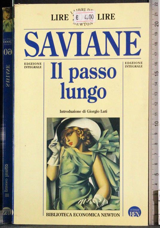 Il passo lungo - Giorgio Saviane - copertina
