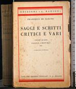 Saggi e scritti critici e vari. Vol 4
