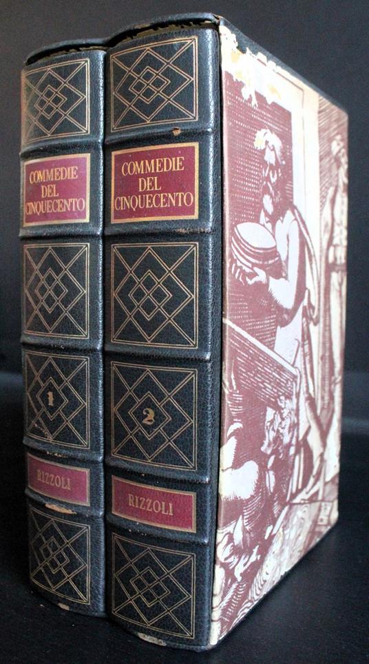 Commedie del Cinquecento. 2 Volumi - Aldo Borlenghi - copertina
