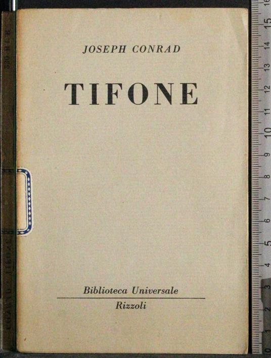 Tifone - Joseph Conrad - copertina