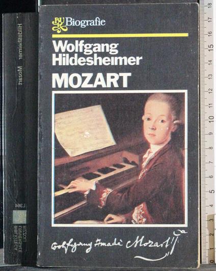 Mozart - Wolfgang Hildesheimer - copertina