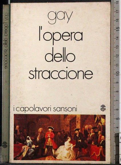 L' opera dello straccione - John Gay - copertina