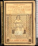 Storia ed esempi della letteratura italiana. Vol I