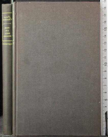 Per un bel pezzo - Peter Chambers - copertina