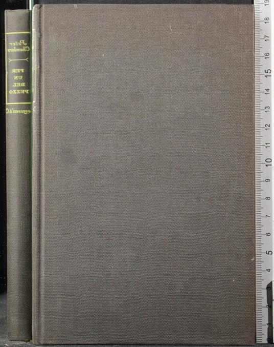 Per un bel pezzo - Peter Chambers - copertina