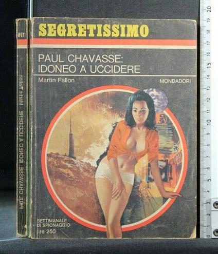 Idoneo a Uccidere - Paul Chavasse - copertina