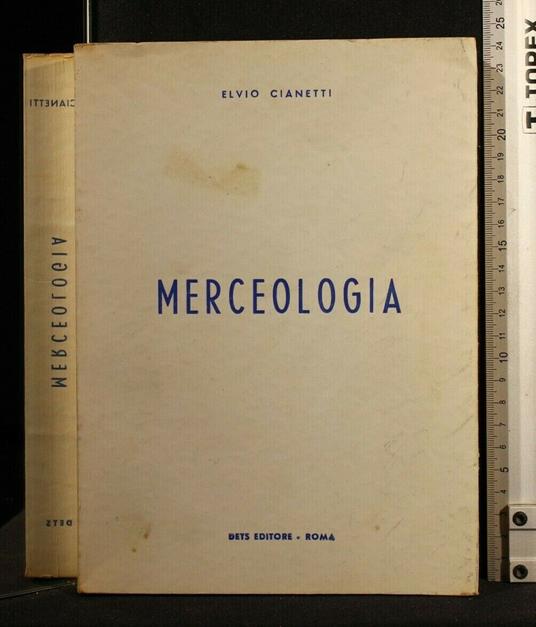 Merceologia - Elvio Cianetti - copertina