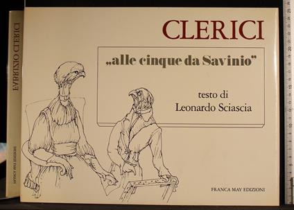 Alle cinque sa Savinio - Clerici - copertina