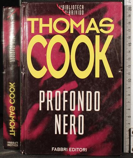 Profondo nero - Thomas Cook - copertina