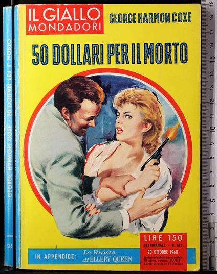 50 dollari per il morto - George Harmon Coxe - copertina