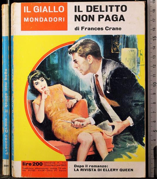 Il delitto non paga - Frances Crane - copertina
