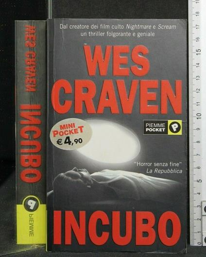 Incubo - Wes Craven - copertina