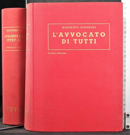 L' avvocato di tutti - Giovanni Davicini - copertina