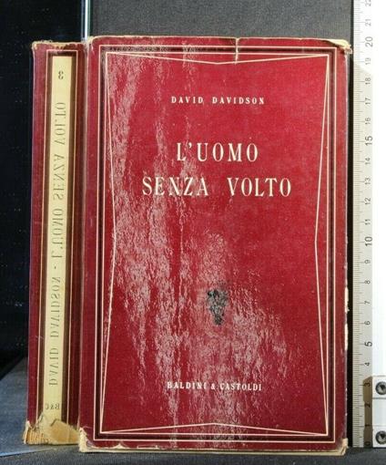 L' Uomo Senza Volto - David Davidson - copertina
