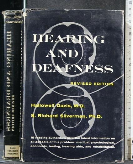 Hearing And Deafness - Davis - copertina