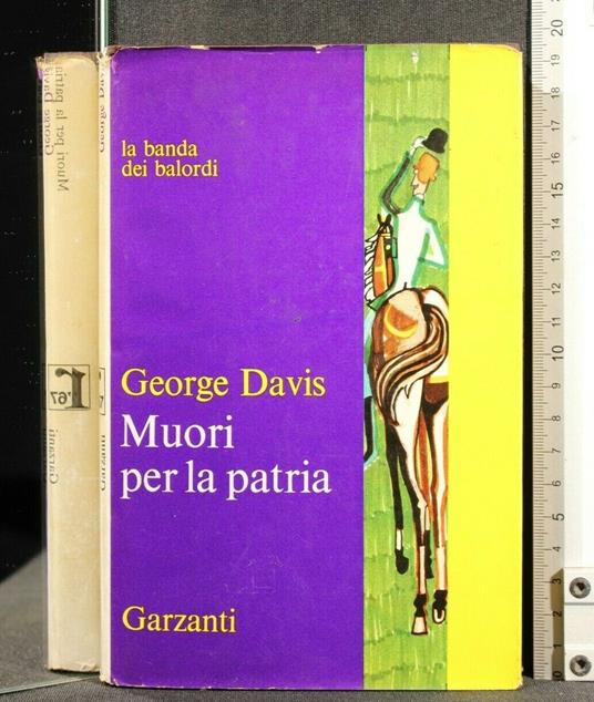 Muori per La Patria - George Davis - copertina