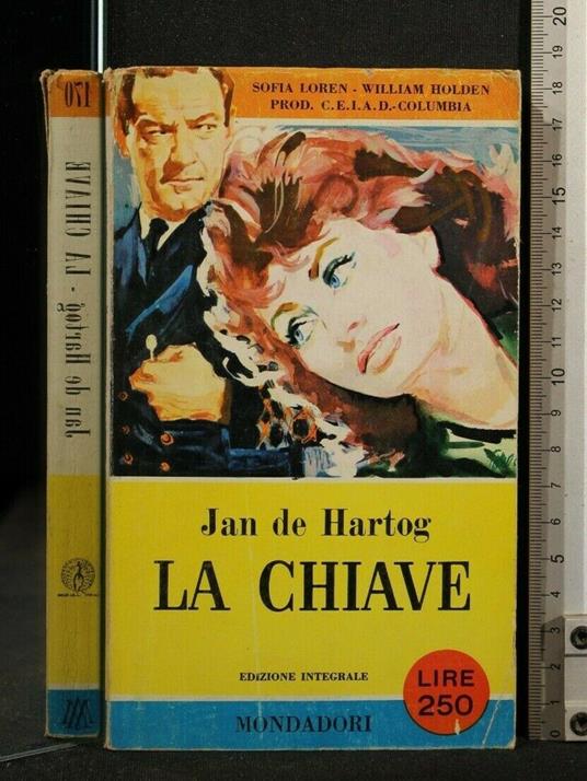 La Chiave - Jan De Hartog - copertina