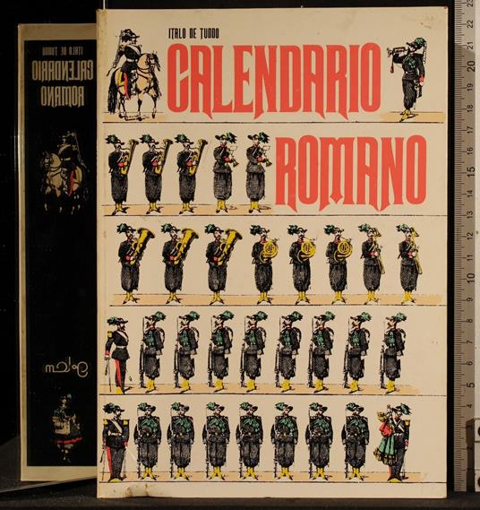 Calendario Romano - Italo De Tuddo - copertina