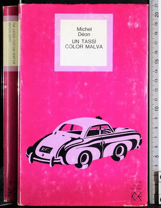 Un tassi color malva - Michel Deon - copertina
