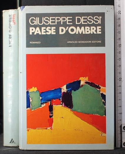 Paese d'ombre - Giuseppe Dessi - copertina