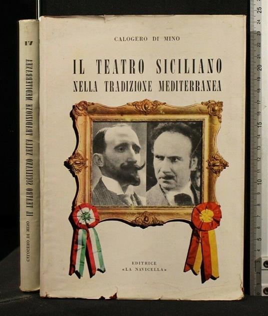Il Teatro Siciliano Nella Tradizione Mediterranea - Calogero Di Mino - copertina