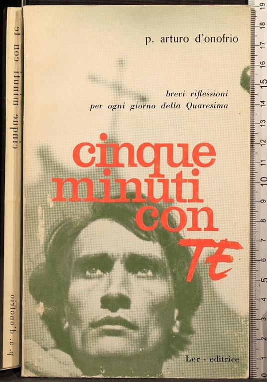Cinque minuti con te - Arturo D'Onofrio - copertina
