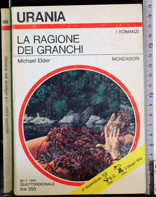 La ragione dei granchi - Michael Elder - copertina