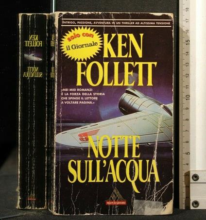 Notte Sull'Acqua - Ken Follet - copertina