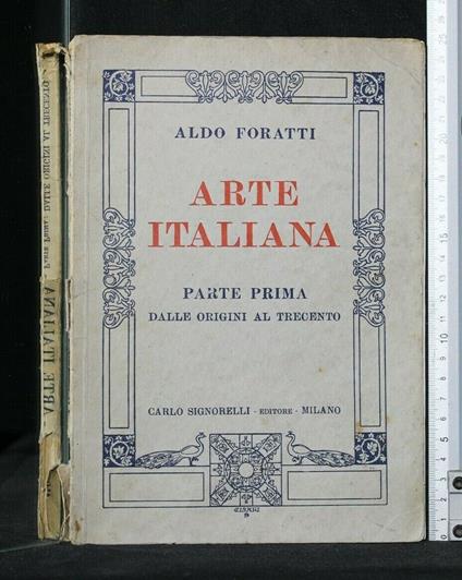 Arte Italiana - Aldo Foratti - copertina