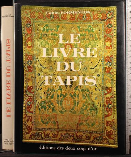 Le livre du tapis - Fabio Formenton - copertina