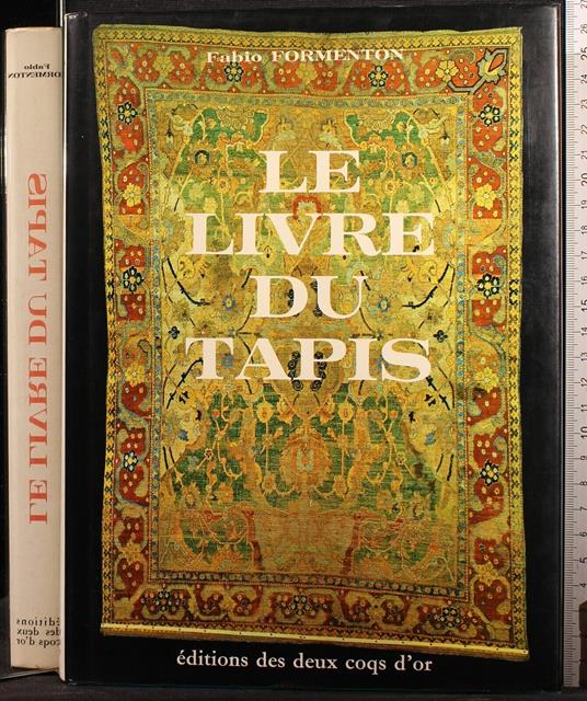 Le livre du tapis - Fabio Formenton - copertina
