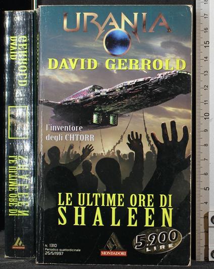 Le ultime ore di Shaleen - David Gerrold - copertina