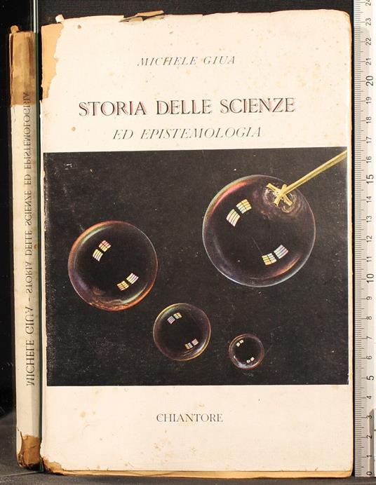 Storia delle scienze ed epistemologia - Michele Giuia - copertina