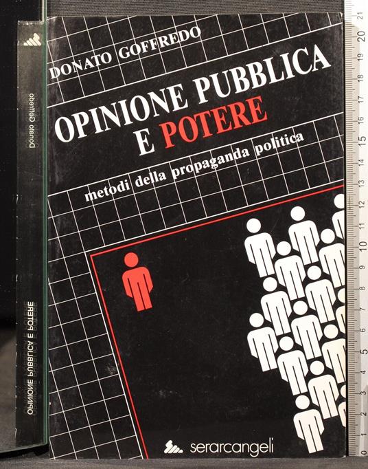 Opinione pubblica e potere - Donato Goffredo - copertina