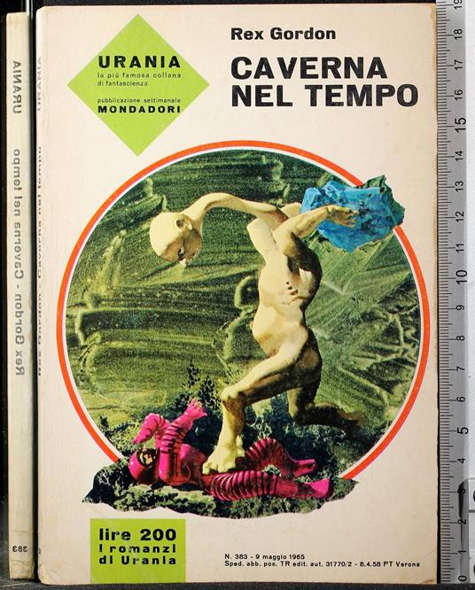 Caverna nel tempo - Rex Gordon - copertina