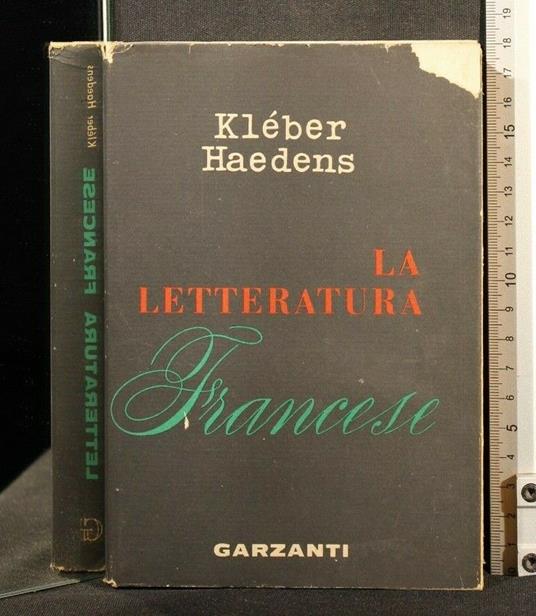 La Letteratura Francese - Kléber Haedens - copertina