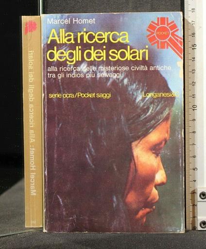Alla Ricerca Degli Solari - Marcel Homet - copertina