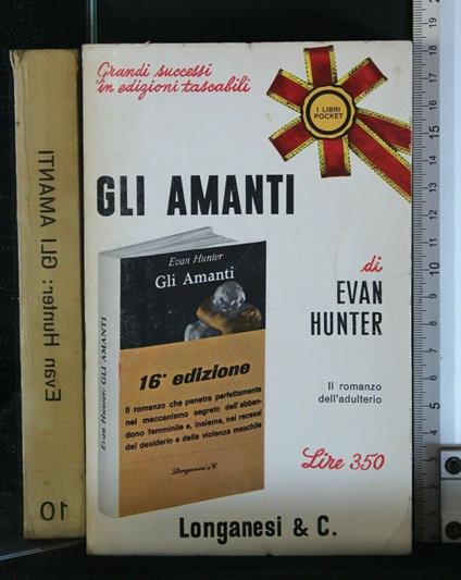 Gli Amanti - Evan Hunter - copertina