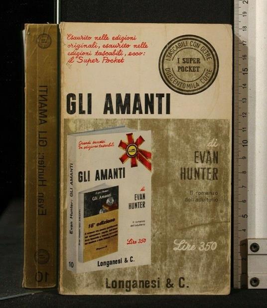 Gli Amanti - Evan Hunter - copertina
