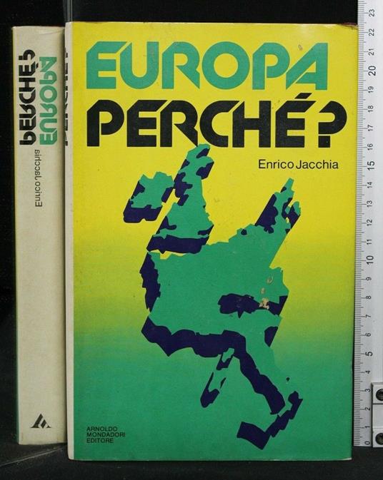 Europa, Perchè - Enrico Jacchia - copertina