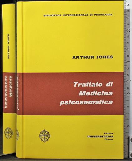 Trattato di medicina pscicosomatica - Arthur Jores - copertina