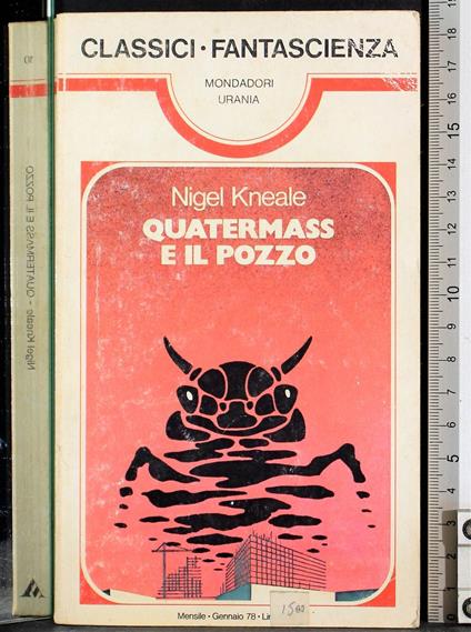 Quatermass e il pozzo - Nigel Kneale - copertina