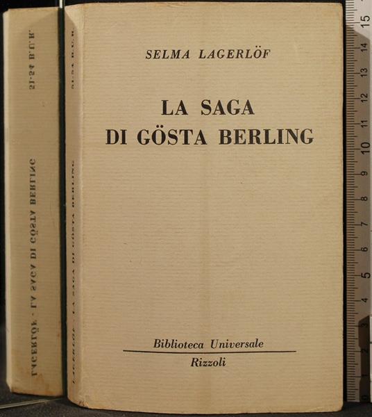 La Saga Gosta Berling - Selma Lagerlof - copertina