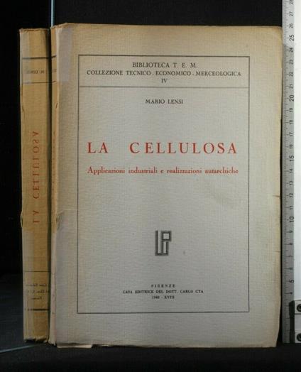 La Cellulosa - Mario Lensi - copertina