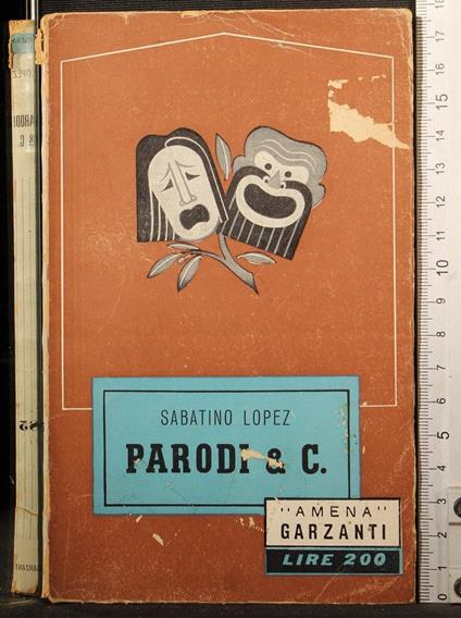 Parodi & C - Sabatino Lopez - copertina